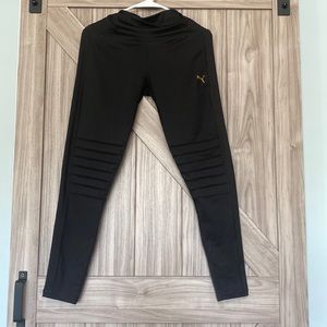 Puma Women's Leggings Solid Black | Size XL